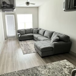 U shape sectional sofa