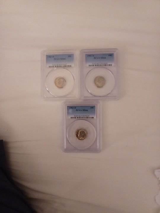 3 1983 D Dimes To Choose From