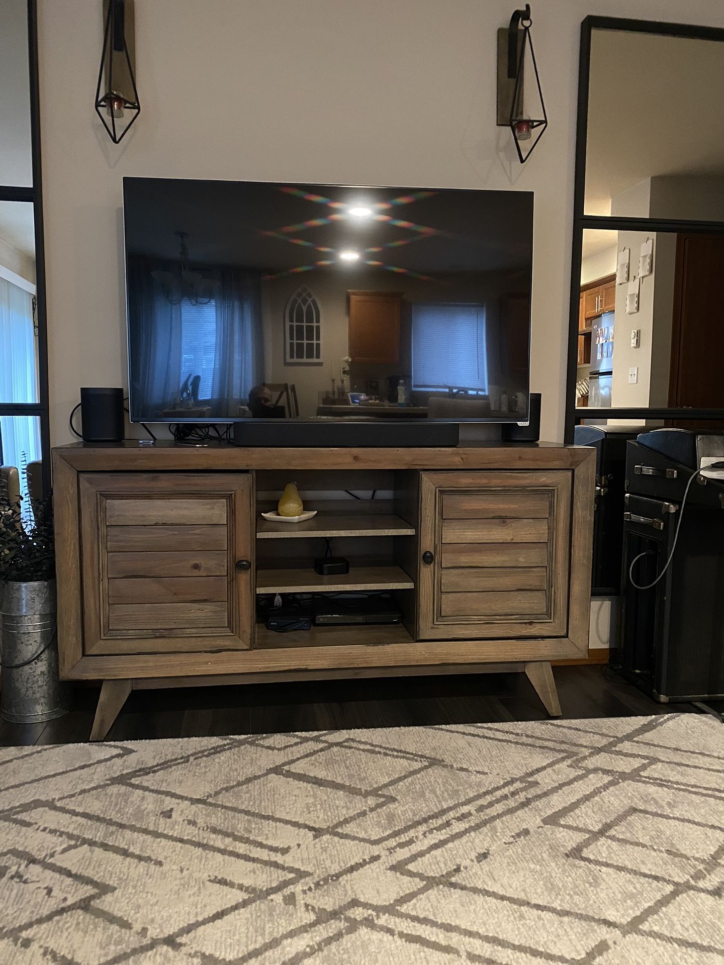 Tv Stand Natural Wood HomeGoods,