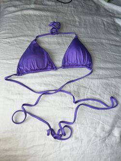 Lavender Bikini Top