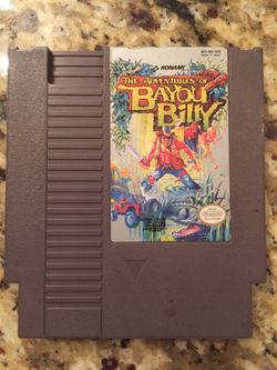 Nintendo NES Game: The Adventures of Bayou Billy