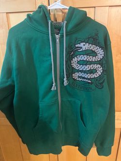 Harry Potter Zip-Up Fleece Hoodie - Slytherin