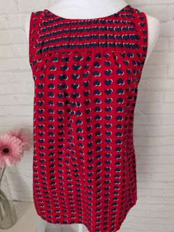 Kenar heart sleeveless top size S