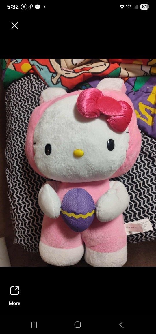 2012  Hello Kitty Easter Greeter 