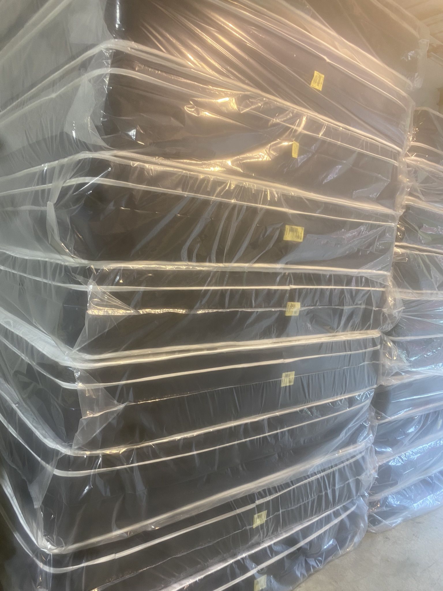 King Pillowtop Set New In Plastic Free Delivery In Atlanta