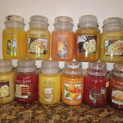 11 Yankee Candles