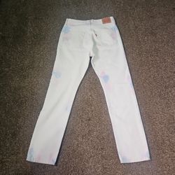 A pair of 501 levi's