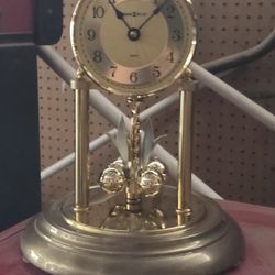 Howard  Miller  Brass Clock 