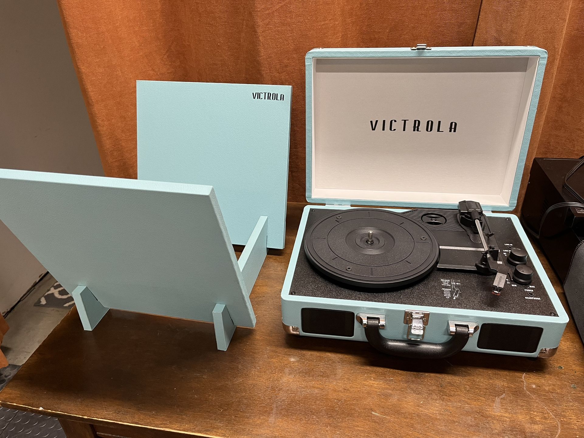 Victrola Journey + Bluetooth Suitcase Record Player with Record Holder