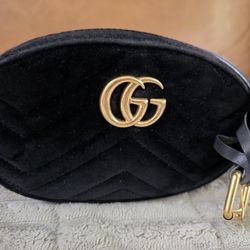 Gucci GG Velvet Belt Bag