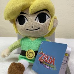 ZELDA  Windwaker Plush - NEW WITH TAGS