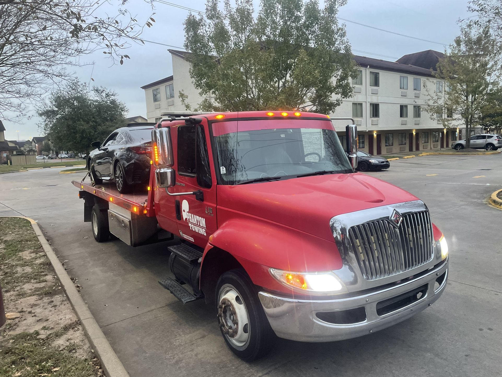 Flatbed Tow Truck Reca 24/7 Grúa