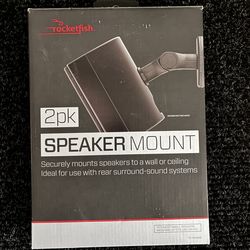 Rocketfish 2-Pack Speaker Wall Mounts – New, Never Used