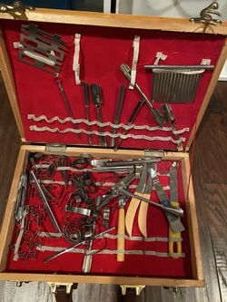 Vintage Set Of Vegetable Food Fruit Engraver Kitchen Chef Carving Knife Tool Kit