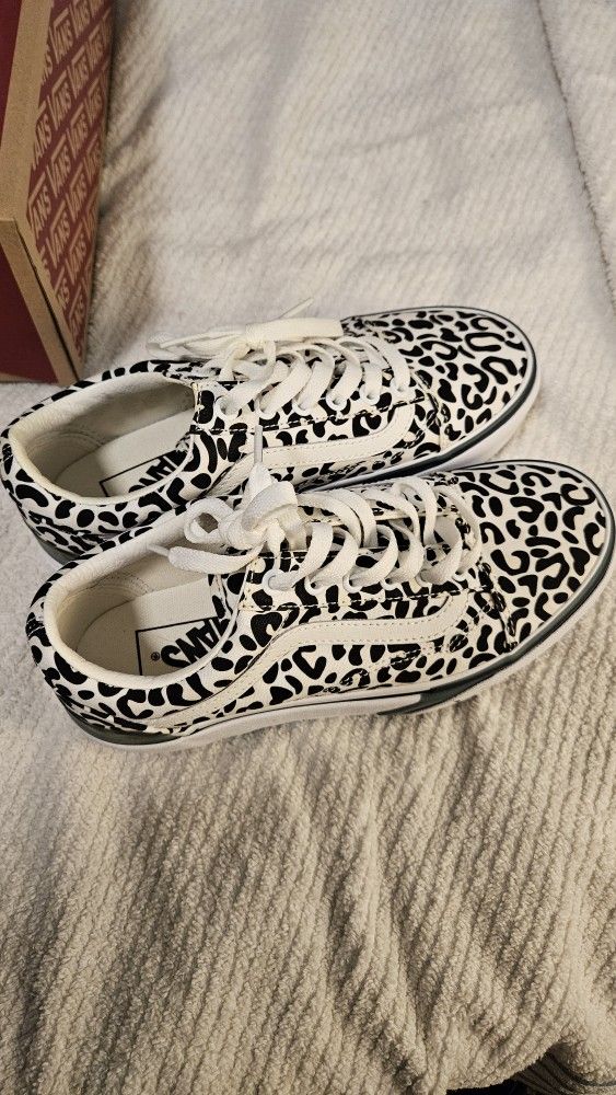 Old School Stacked Vans UV Ink