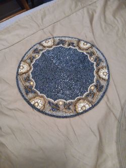 Beaded Table mat