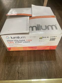 Lumilum 120 v led strips 164 ft