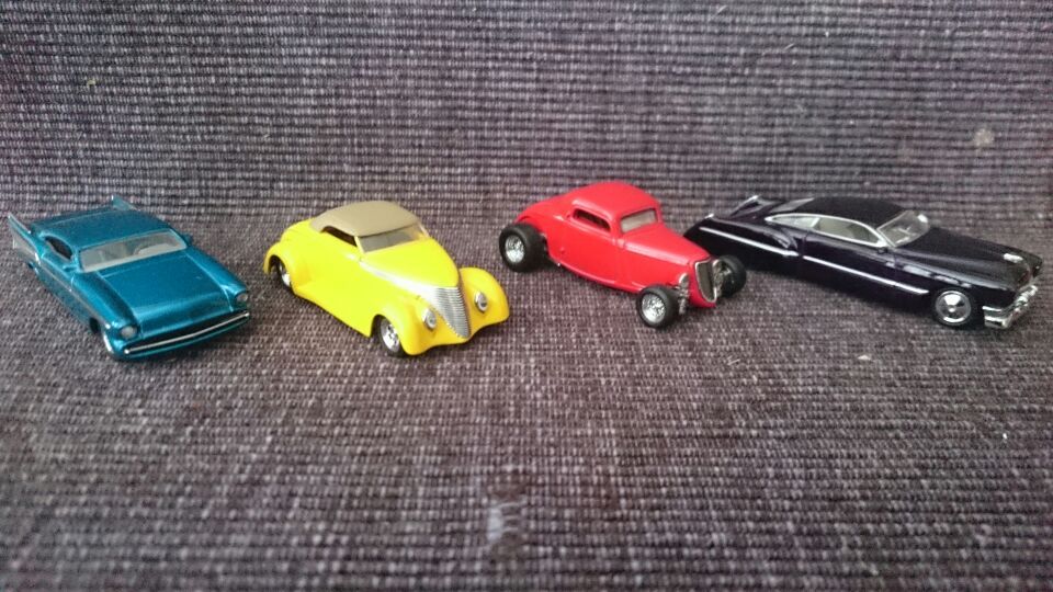 Hotwheels custom rods collection Boyd Coddington cars