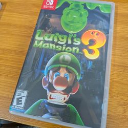 Luigi's Mansion Nintendo Switch