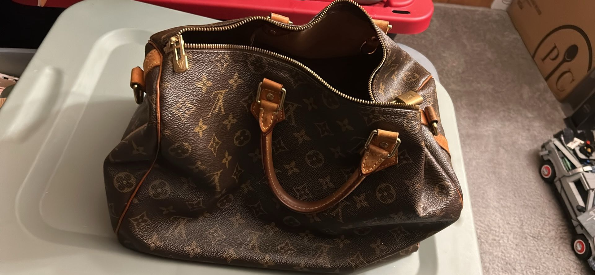 Brown Monogram Authentic Vintage Louis Vuitton Bag