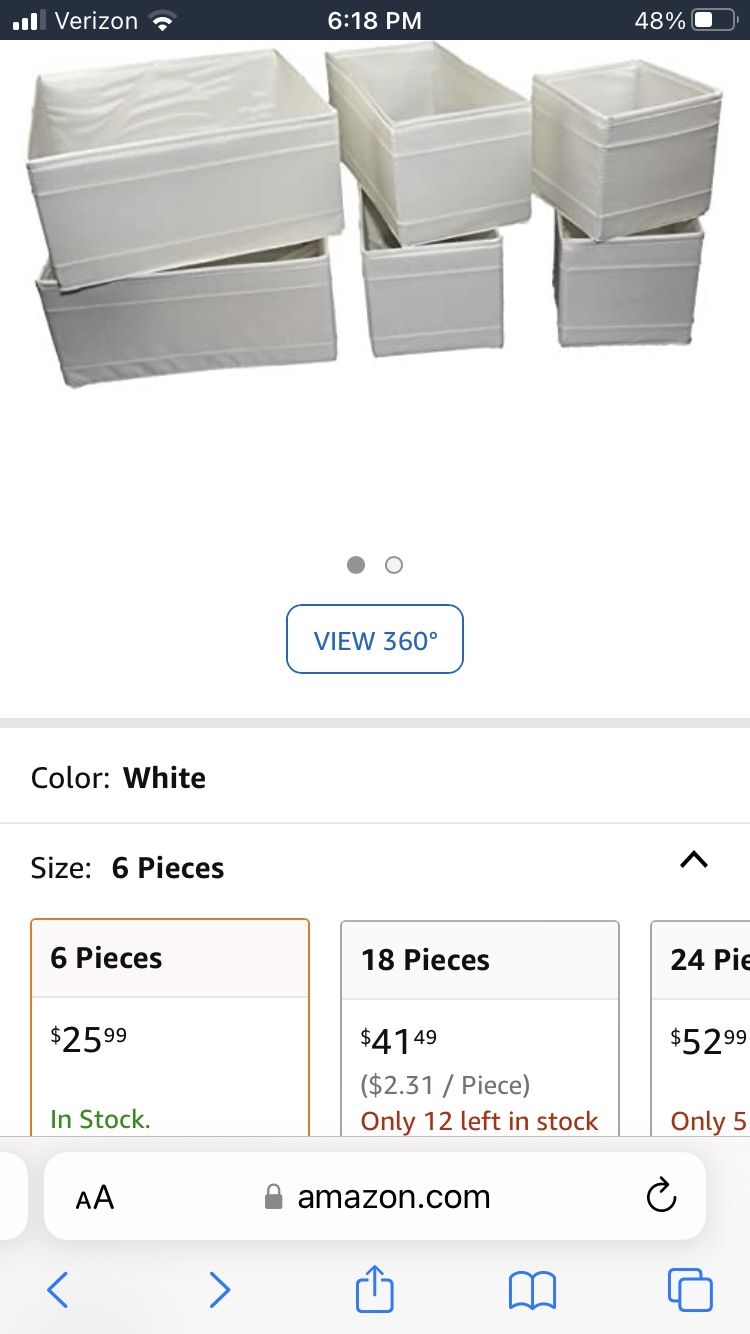 IKEA KOMPLEMENT drawer organizers