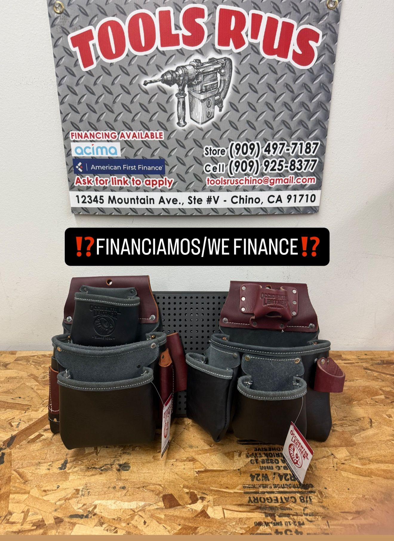 B5080DB OCCIDENTAL LEATHER Pro Framer Set(SOLO POUCHES)**(FINANCIAMOS/WE FINANCE)**