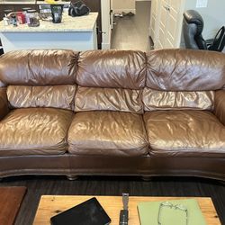 Leather Couch