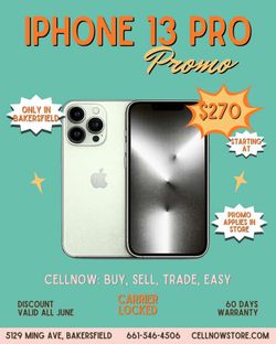 iPhone 13 pro carrier locked