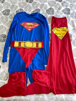 New Superman 5-7 boy Costume