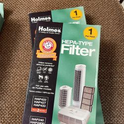Four Holmes HEPA-TYPE Filters