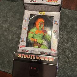 WWE Street Fighter Ultimate Warrior Blanka Figure