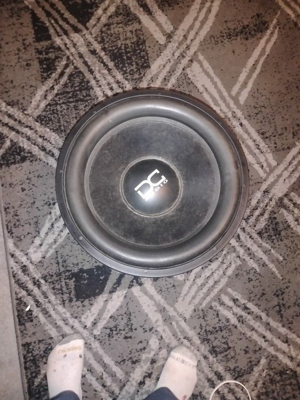 18 Inch DC Dual Voice Coil 2 Ohm Level 6 Subwoofer