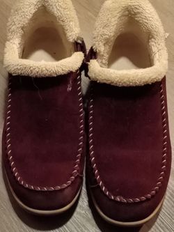 Orthofeet Women's Lorin Hands-Free Slippers