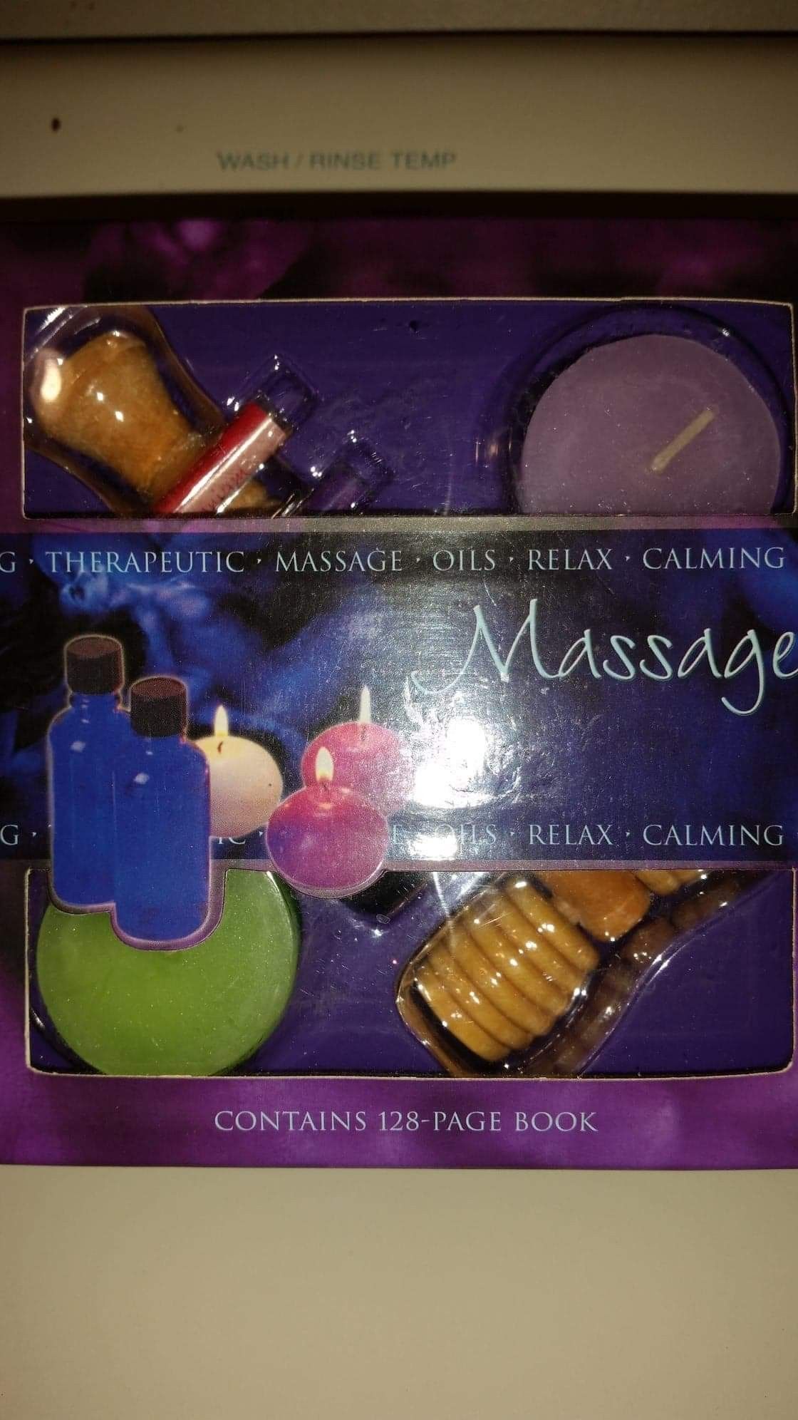 Relaxing therapeutic massage oils with candles. New