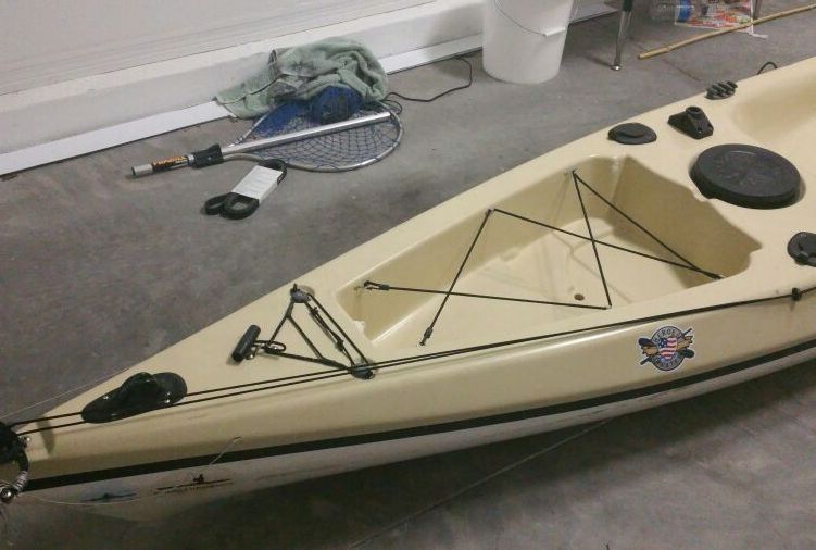 15 foot single person fibreglass kayak, Current designs/Altura for Sale