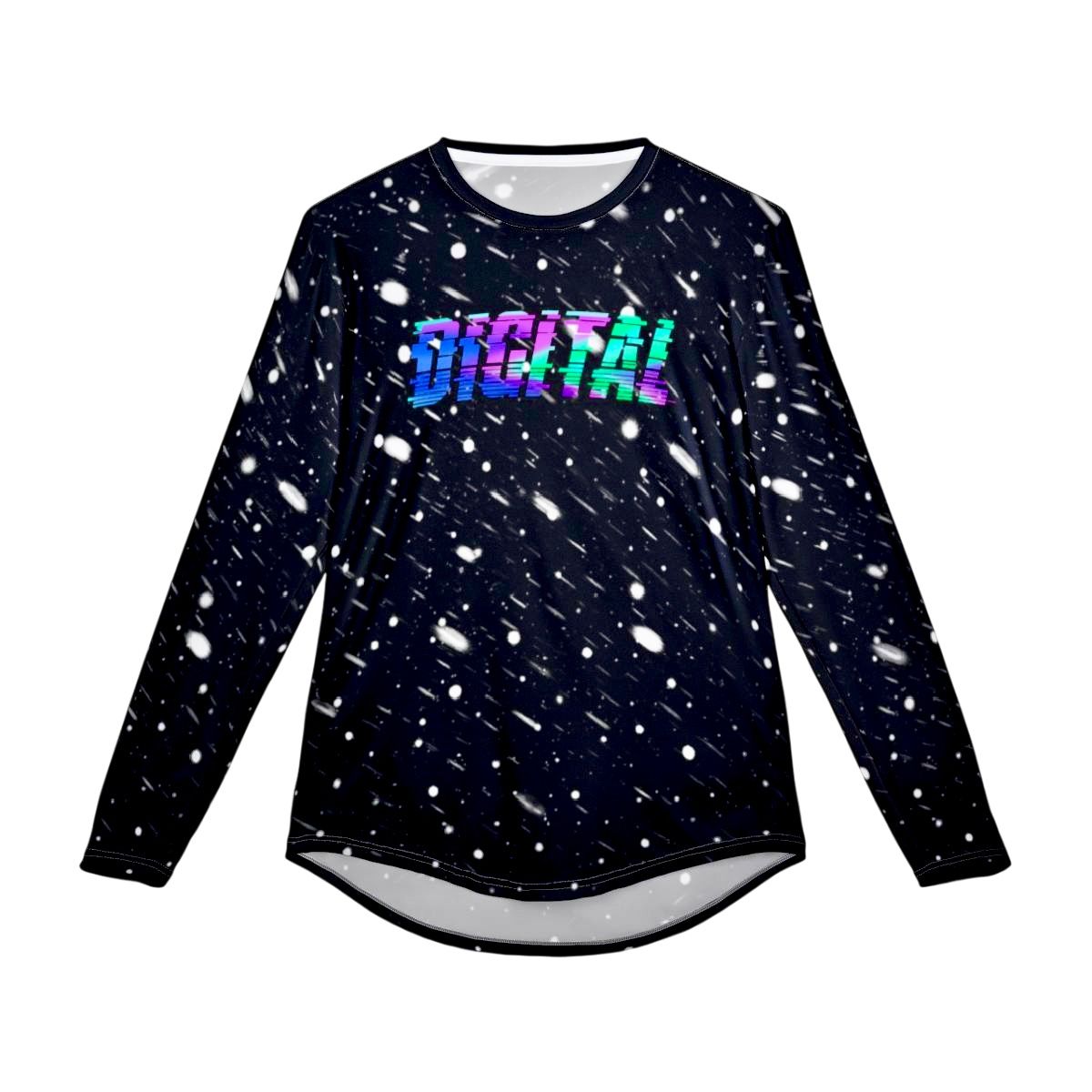 Digital Snow UV Athletic Shirt