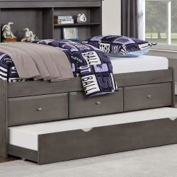 Twin daybed with trundle