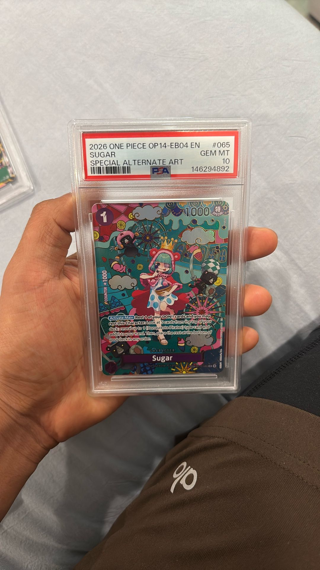 2025 One Piece OP14-EB04 EN Special Alternate Art #065 Sugar PSA 10 GEM MINT is available for purchase on au PAY Market - Imported Goods Online Store Co.Ltd. | au PAY Market - 2025 One Piece OP14-EB04 EN Special Alternate Art #065 Sugar PSA 10 GEM MINT is available for purchase on au PAY Market - Imported Goods Online Store Co.Ltd. | au PAY Market -