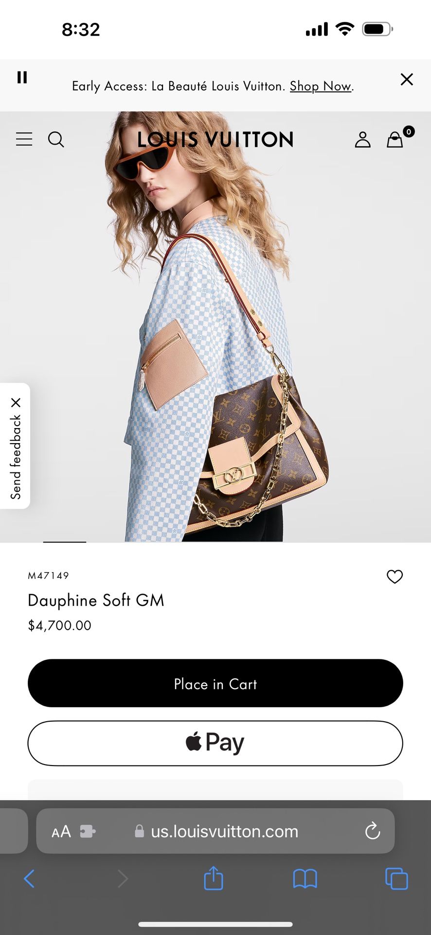 Louis Vuitton Shoulder Bag Brown