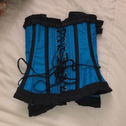 Blue Corset