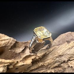 Yellow sapphire Ring