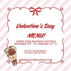 Valentines Day Bouquets!! 