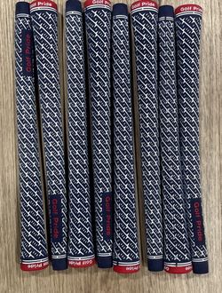 New Set Of 8 Z Grip Rubber Golf Grip Midsize 