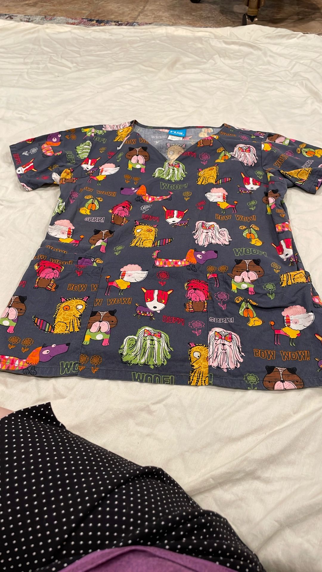 Scrub Top Medium