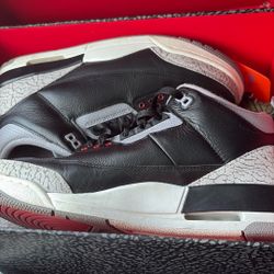 Air Jordan 3’s Cement Grey