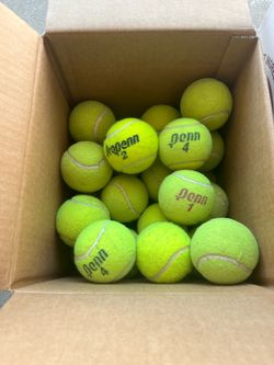 Old tennis balls 50pcs
