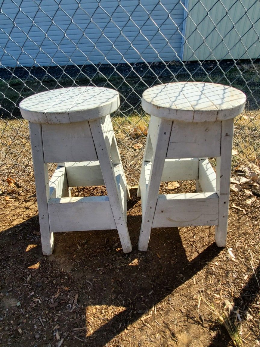 Solid Wood Stools