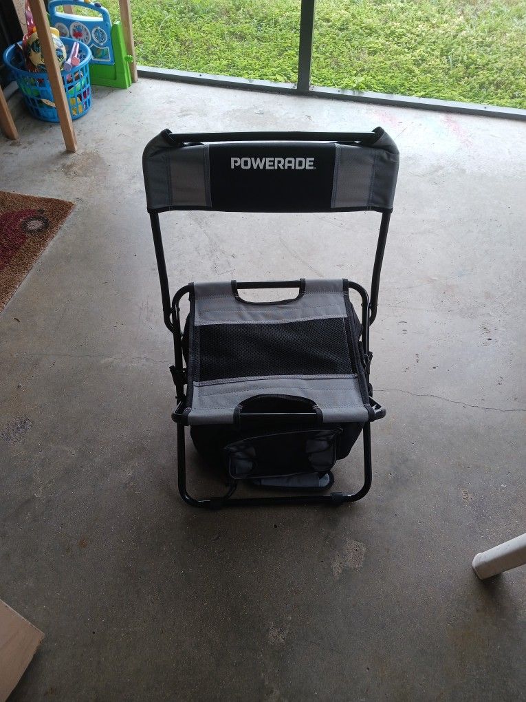 Portable Chair with  Built-in Cooler