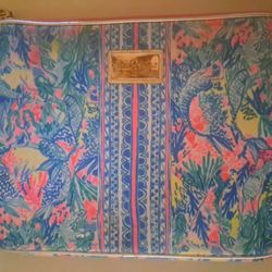 Lilly Pulitzer Laptop Notebook Tablet Sleeve 13x10 Padded Bag  