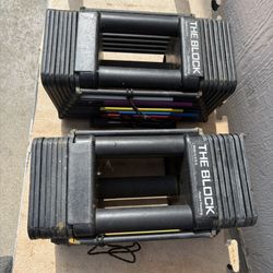 Power Blocks 5/50 Adjustable Dumbbells 
